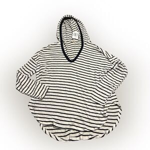 Women’s Mavonie Oversized Striped Hooded Sweater